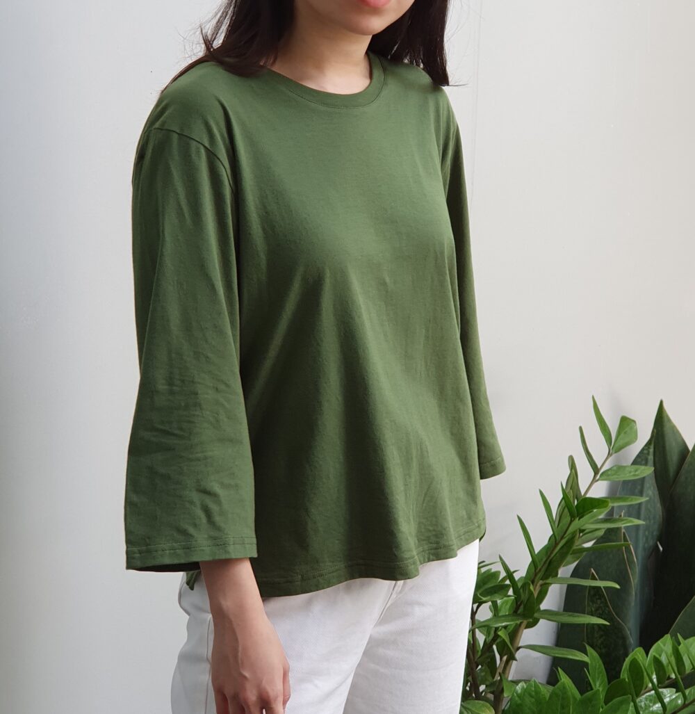 Tour Casual T-shirt in Cactus Green