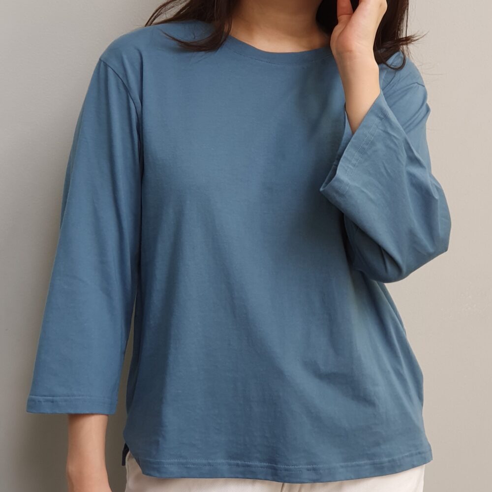 Tour Casual T-shirt in Mineral Blue