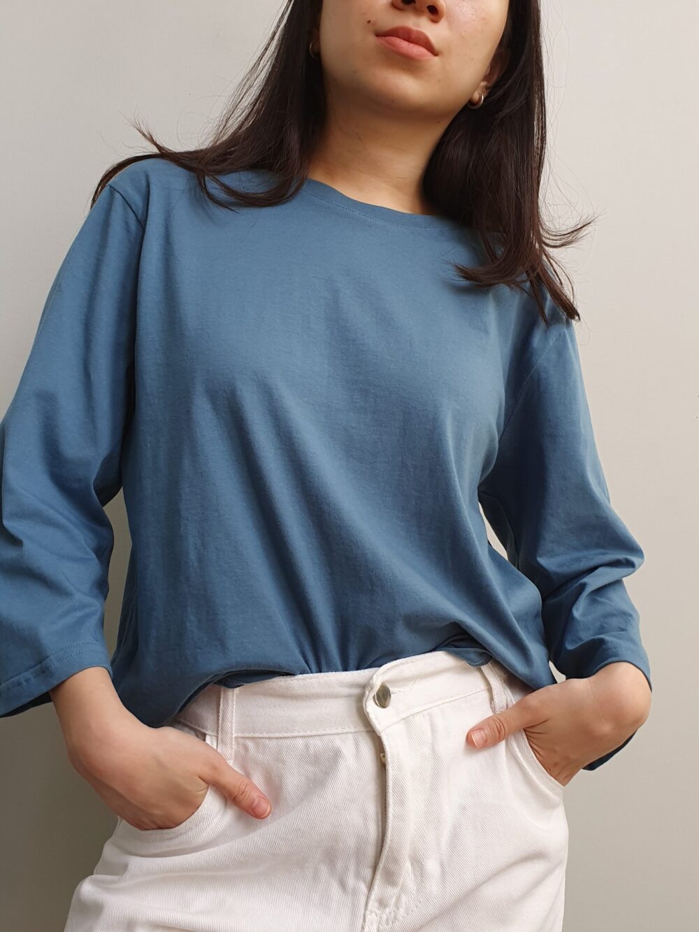 Tour Casual T-shirt in Mineral Blue
